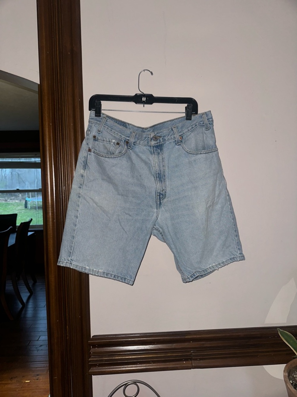 Levi's Light Blue Denim Jean Shorts